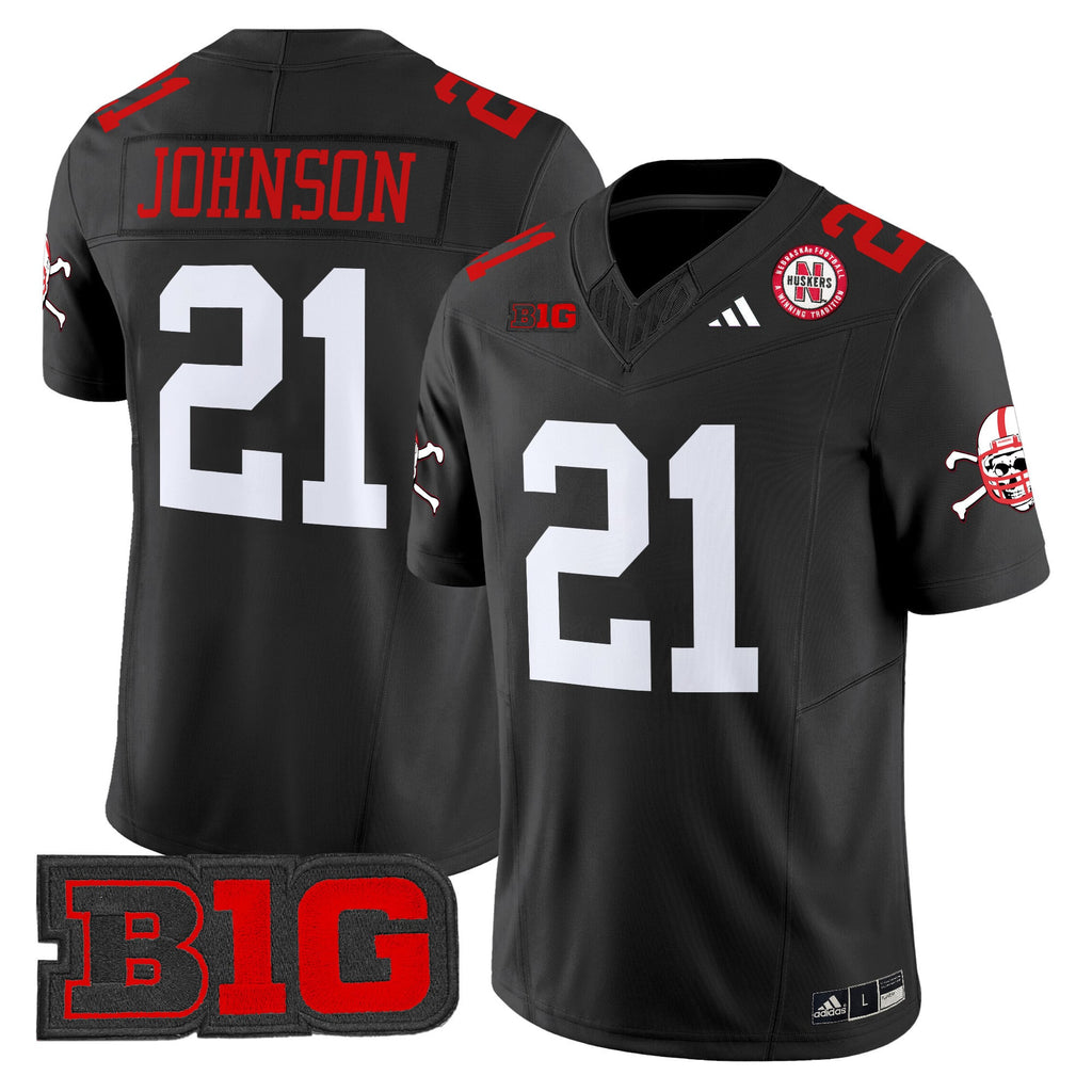 Men's Nebraska Cornhuskers 2025 Vapor Limited Jersey V2 - All Stitched