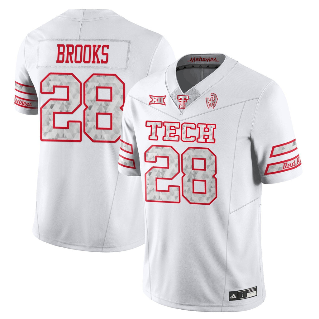 Texas Tech Football ÃÂ¢Ã¢ÂÂ¬ÃÂGalvanICEDÃÂ¢Ã¢ÂÂ¬ÃÂ Jersey - All Stitched
